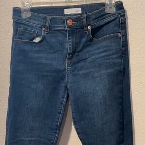 LOFT Blue Straight Leg Jeans Classic Style